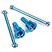 SkyQ 1/18 WLtoys Upgrade Parts Alloy Universal Joint Cup & Shaft Dogbone Transmission Shaft for A949 A959 A969 A979 K929 Blue