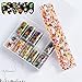 DAGEDA 2 Box of 20 Rolls Nail Art Stickers Nail Transfer Foil Wraps-Nail Art DIY Decoration Kit-Halloween Christmas Festival Nail Foil Sticker（Pumpkin, Bat, Spider,Snowman,Snowflake,Biscuit Man, Gift）