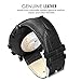 Suunto Core Watch Band, MoKo Premium Soft Genuine Leather Crocodile Pattern Replacement Wriststrap Band for Suunto Core Smart Watch, Fits 5.31