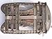 NEW US Army Military Molle ll GEN 4 Rifleman Desert Tan Camouflage HARNESS Frame Shoulder Straps Waist Belt for Backpack by US Goverment GI