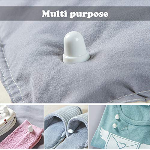 LittleJimmy Duvet Clips, Quilt Clips Keeps Comforter from Shifting in