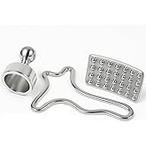 Professional Body Sculpting Metal Therapy Massage Tool Set, 3 Pieces, Colombian Made, Silver