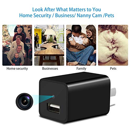 Spy Camera Wireless Hidden WiFi Camera with Remote View Portable Full
