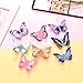 Gejoy 16 Pieces Glitter Butterfly Hair Clips for Girls Butterfly Glitter Barrette for Women Teens Hair Accessories
