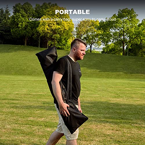 Baseball and Softball Practice Net 7'×7' Portable Hitting Batting