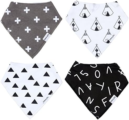 Bandana Bibs for Toddler Girls! New Style's! EXTRA ABSORBENT By THE BLUSHING BABY