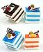 Nice Purchase 6pcs Realistic Artificial Simulation Cake Assorted Faux Fake Food Model Home Kitchen Staging Party Toy Dessert Photography Props Home Decoration Display Square Cake