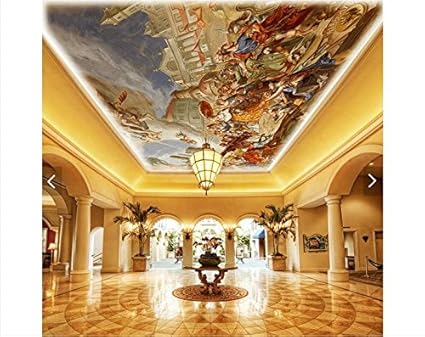 Lwcx 3d Wallpaper Custom 3d Ceiling Wallpaper Murals Ceiling