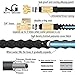 Nifty Grower 100ft Garden Hose - All New Expandable Water Hose with Double Latex Core, 3/4