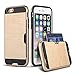 For iPhone 6S Case,iPhone 6S Hard Case,Nakeey iPhone 6S Case Cover with Hybrid Bumper Protection for iPhone 6S 4.7