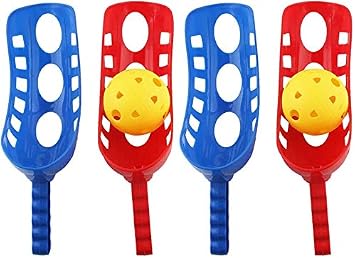 Toyvian 2 Sätze Schwebe-Ball-Spiel – Blasrohr-Gleichgewichtsspielzeug Für Kinder, 15 X 5,5 X 4 Cm, Bunt