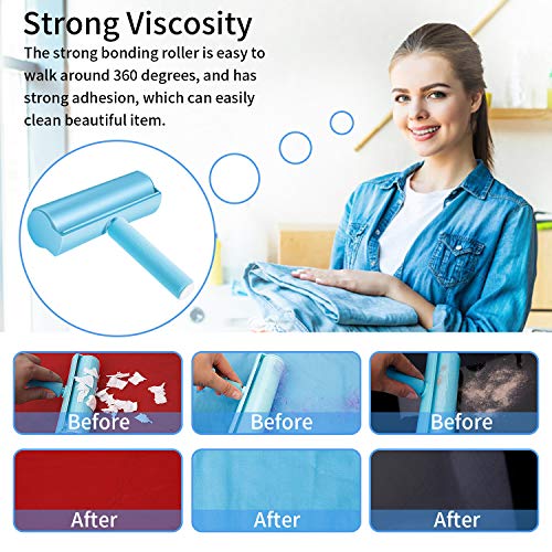 Lint Roller, Washable Multiple Times Detachable Handles, Reusable Pet