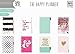 me & my BIG ideas Create 365 The 2017 Mini Happy Planner, Peony, 12 Month Planner, January 2017 - December 2017