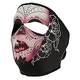 Neoprene Full Face Mask - Sugar Skull OSFM