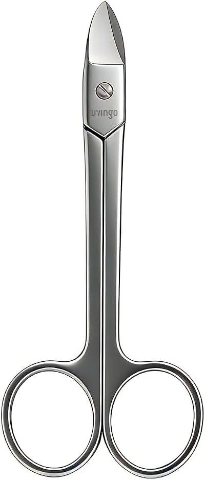LIVINGO Professional Toenail Scissors 109mm Long Handles Heavy Duty Stainless