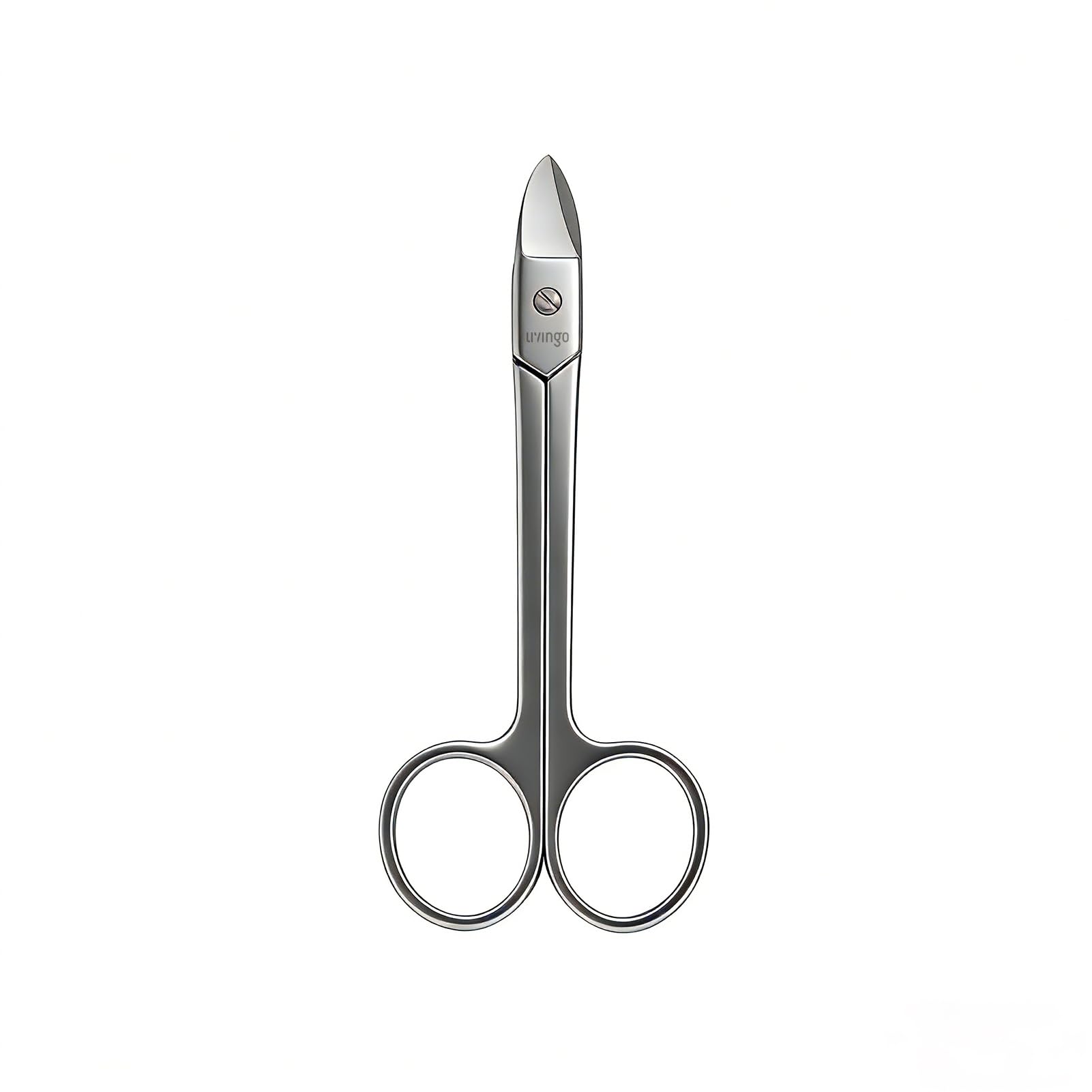 LIVINGO Professional Sharp Toenail Scissors - 4.25" Heavy Duty Small Scissors, Stainless Steel Blade Long Handles, Manicure Pedicure Grooming Tool for Men & Women Thick Nails and Ingrowing Toe Nails — image 1