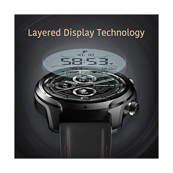 TicWatch-Pro-3-GPS-Smartwatch-for-Men-and-Women-Wear-OS-by-Google-Dual-Layer-Display-20-Long-Battery-Life Ticwatch Pro 3 GPS Smartwatch for Men and Women, Wear OS by Google, Dual-Layer Display 2.0, Long Battery Life