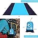 EAUOH Beach Blanket 82″ X 79″ Sand Proof Oversized Waterproof Family Beach Mat/Gear Foldable &Compact Machine Washable Quick Drying,Travel Pouch+6 Stakes and Carabiner (X-Large)thumb 1