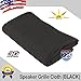 AMOCHY Black Stereo Speaker Grill Cloth Fabric 36