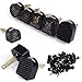 60PCS/30 Pairs Women's High Heel Shoes Repair Tips Taps Dowel Replacement