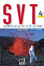 SVT, sciences de la vie et de la terre, 4e