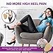 Heel Cushion Inserts - Shoe Inserts Women - High Heel Inserts for Women - Metatarsal Pads for Women - Ball of Foot Cushions for Pain Relief from Neuroma, Bunions, and Metatarsalgia (4 Pairs)