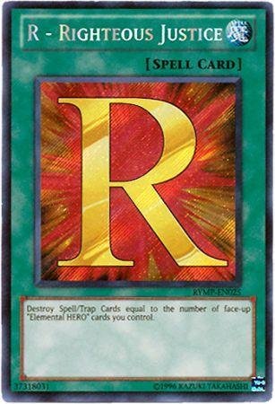 Yu-Gi-Oh! - R - Righteous Justice (RYMP-EN025) - Ra Yellow Mega-Pack - Unlimited Edition - Secret Rare