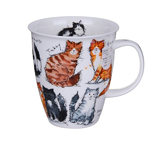 Dunoon Nevis Messy Cats Mug