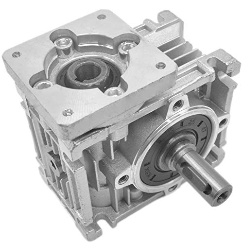 Worm Gear Gearbox NMRV-030 Speed Reducer Ratio 80:1 for Stepper Motor