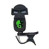 Muslady Clip-On Tuner LCD Display Unique Cool Skull