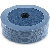 BHA 5 x 7/8 Zirconia Resin Fiber Disc for Angle Grinder - 60 Grit - 25 Pack | Zirconia resin fiber sanding disc for stock removal and weld blending. Contaminant free for stainless steel.