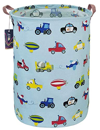 HKEC Kids Laundry Basket,Boys Toy Storage Bin,Baby