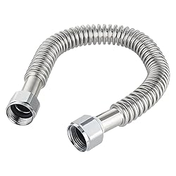(Pack of 2) EFIELD 24-inch 1" FIP X 1" FIP Flexible