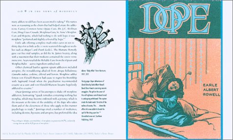 In the Arms of Morpheus: The Tragic History of Morphine, Laudanum and Patent Medicines