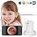Wireless Otoscope, 3.9mm Ultra-Thin WiFi Ear Scope Camera with Earwax Removal Tool and 6 LED Lights, Ear Cleaner with Tmperature Control and Gyroscope, Ear Endoscope Compatible with Android and iPhone