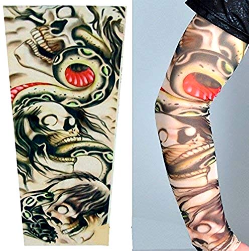 514KAzaHo2L Lovelegis Manga del Tatuaje - ponible - Manga - Tatuaje Falso - Imagen - Calaveras y Serpiente - Tatuaje - Media Manga… Lovelegis Manga del Tatuaje - ponible - Manga - Tatuaje Falso - Imagen - Calaveras y Serpiente - Tatuaje - Media Manga… - Imagen 3