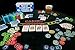 Fishin' Chips - Saltwater - Premium Quality Poker Chip and Playing Card Set