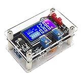 DROK DC Buck Module, Adjustable Buck Converter Step Down Voltage Regulator 6V-32V 30V 24V 12V to 1.5-32V 5V 5A LCD Power Supply Volt Reducer Transformer Module Board with USB Port Protective Case