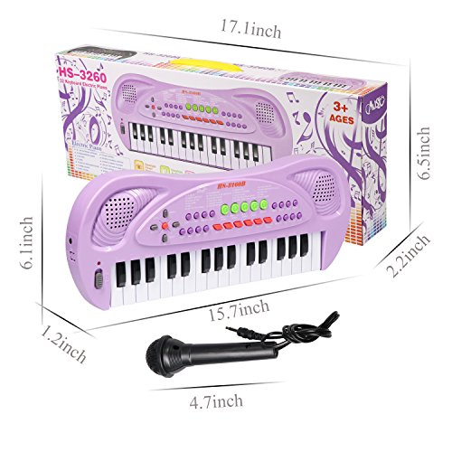 image for Kids Piano, aPerfectLife 32 Keys Multifunction Electronic Kids Keyboar