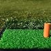 FORB Launch Pad Golf Practice Mat (2-in-1 Fairway/Rough) (24in x 12in) – Mini Golf Mat Combining Realistic Fairway & Semi-Rough Lies [Net World Sports]