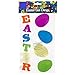 Gift Boutique 6 Pack Happy Easter Window Gel Clings Spring Bunny Rabbits Chicks Eggs and Flowers Party Decoration Accessories