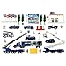 Die Cast “City Police Force” Vehicle and Town Set with 40 Unique Police Cars and Scenic Pieces along with City Scene Play Mat, Tons of Fun, Great for Kids by Dimple