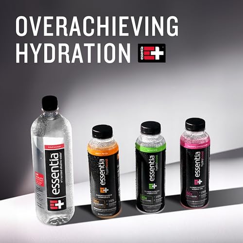 NEW ESSENTIA HYDROBOOST ENHANCED BOTTLED WATER, 15.2 FL. OZ. (450 ML), 12 PACK, LEMON LIME, HYDROLYTE BLEND WITH B-COMPLEX VITAMINS AND ELECTROLYTES, CLEAN TASTE & SUPERCHARGED HYDRATION