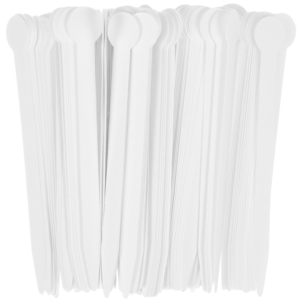 Healifty 200 Pcs Strips for Essential Oil and Fragrance Sampling Disposable White Blank Scent Strips 4.53 X 0.59 Inch for Aromatherapy and Diy Testing