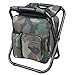 Foldable camping chair,Portable Camping Stool,Backpack Foldable Chair with ice Bag Excellent for Hiking/Fishing/Camping/Picnicking