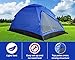 Alvantor Camping Tent Outdoor Travelite Backpacking Light Weight Family Dome Tent Pop Up Instant Portable Compact Shelter Easy Set Up (NOT Waterproof) Color Random