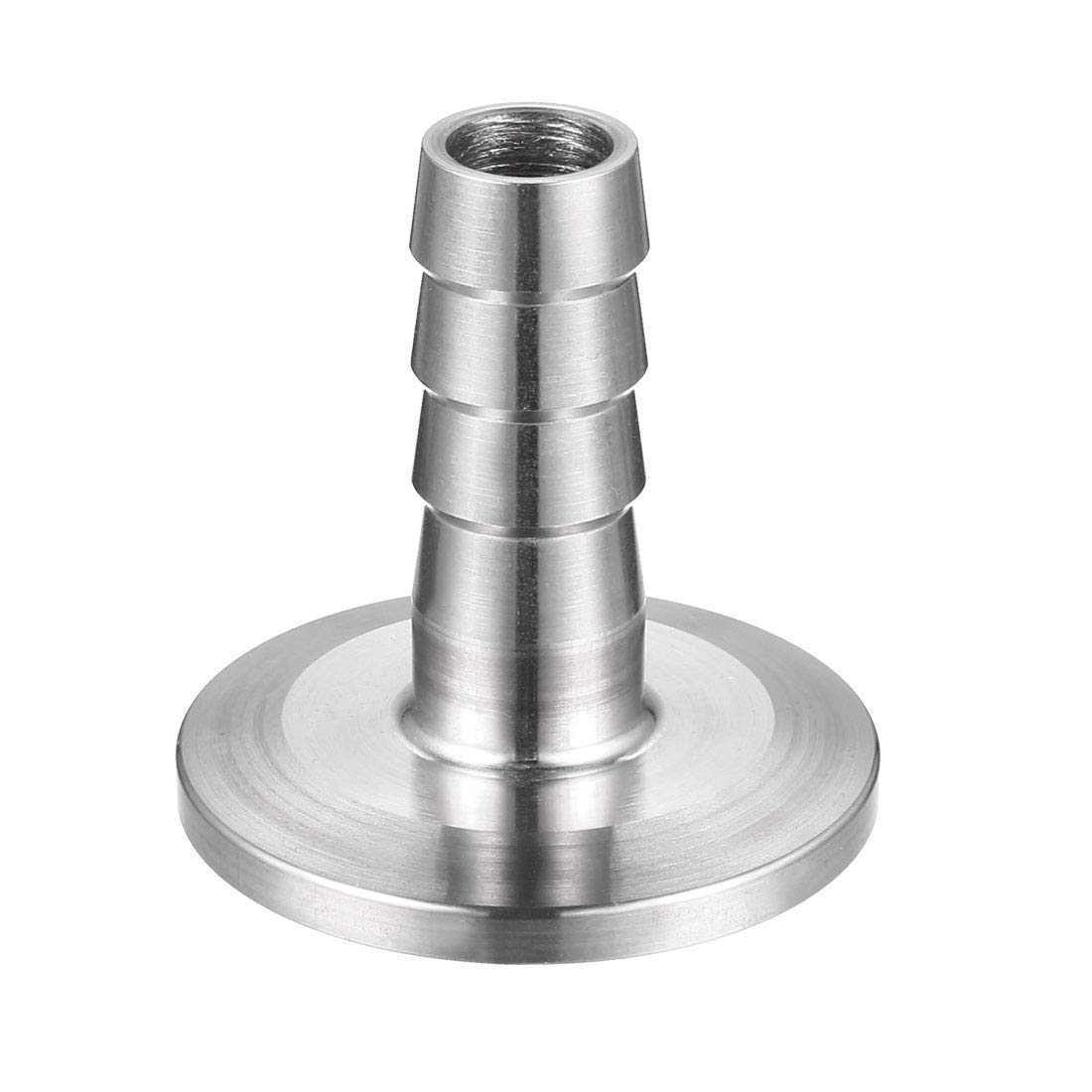 sourcing map Clamp Hose Adapter 1.575 Inch Flange to 1/2 Inch Hose Barb Fitting