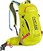 CamelBak M.U.L.E. LR Crux Lumbar Reservoir Hydration Pack, Sulfur Springs/Fiery Coral, 3 L/100 oz