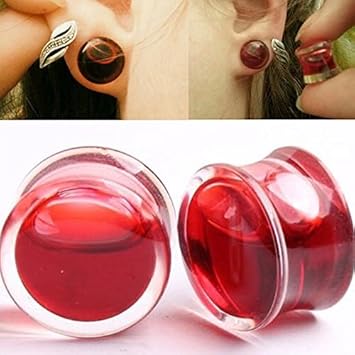 Amazon.com: manggastore 2pcs par rojo sangre rellena de ...