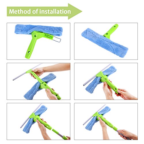 5 Telescopic+Professional+Detachable+Microfiber+Extension